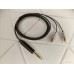 086-MVY-P26  Jack 6,3 стерео  <=> 2 RCA  Mr.Cable Vulcan P26